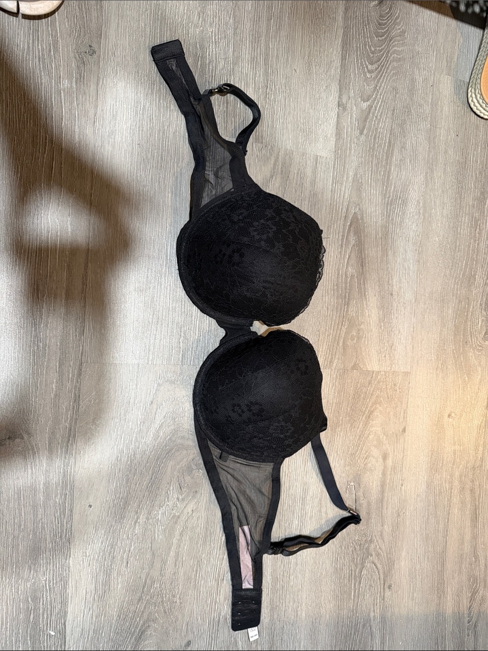 Victoria's Secret Black Lace Underwire Bra - Elegant Support